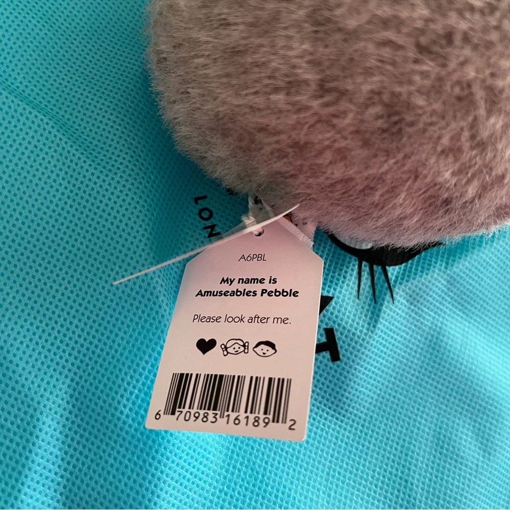 AUTHENTIC❗️Jellycat amuseable pebble- NWT- And Dust Bag